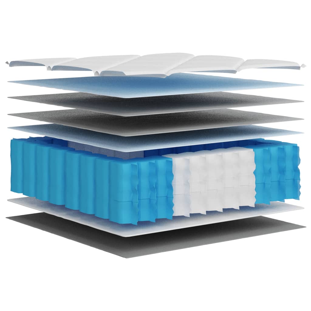 Saltea cu arcuri buzunar, fermitate medie, 140x200 cm