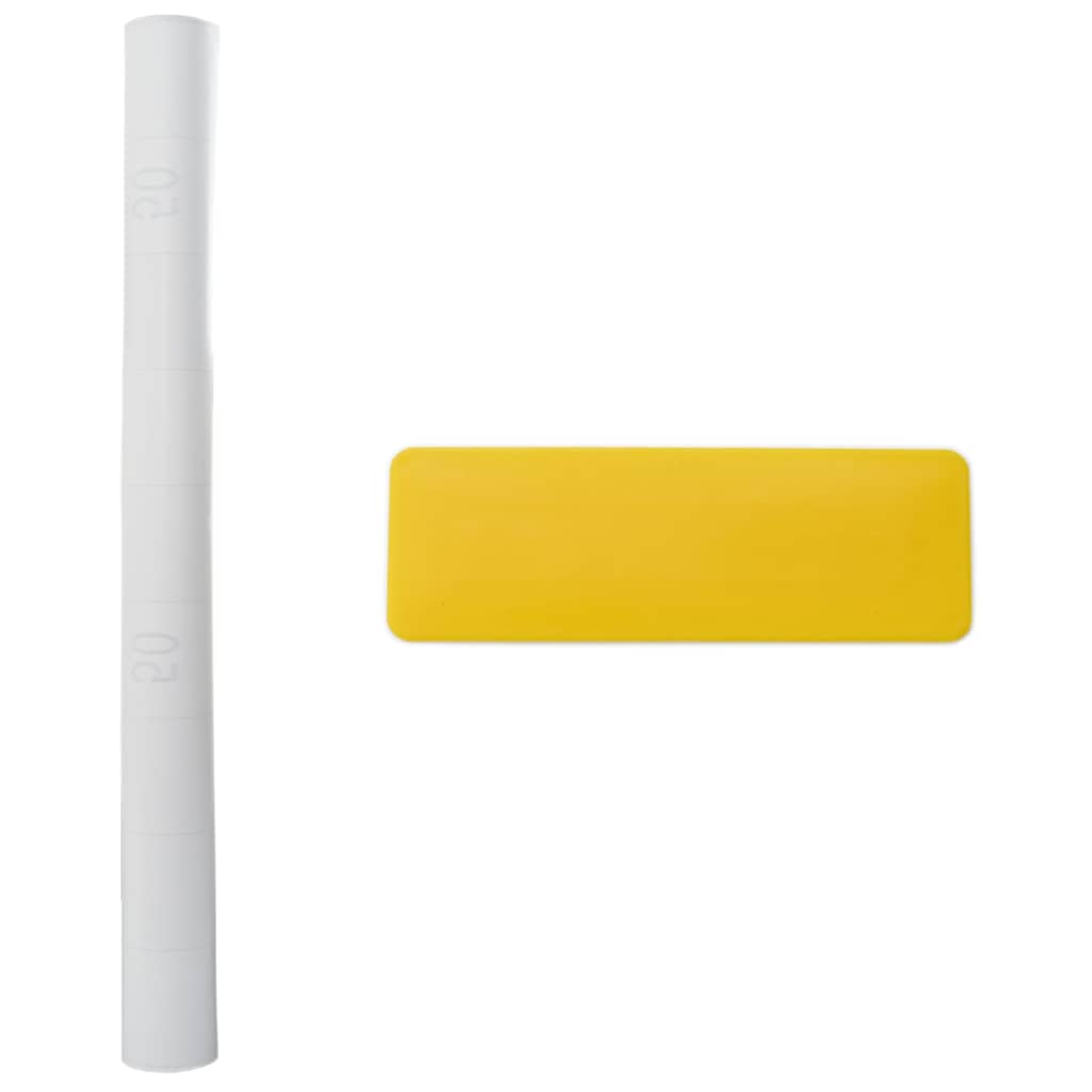 Folii fereastra, mată, alb, PVC