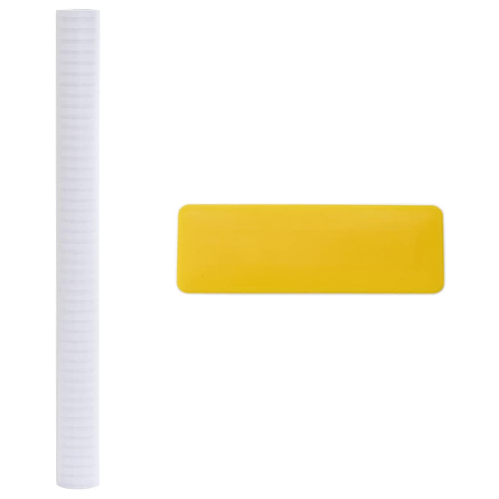 Folii fereastră, design sablat cu dungi, PVC