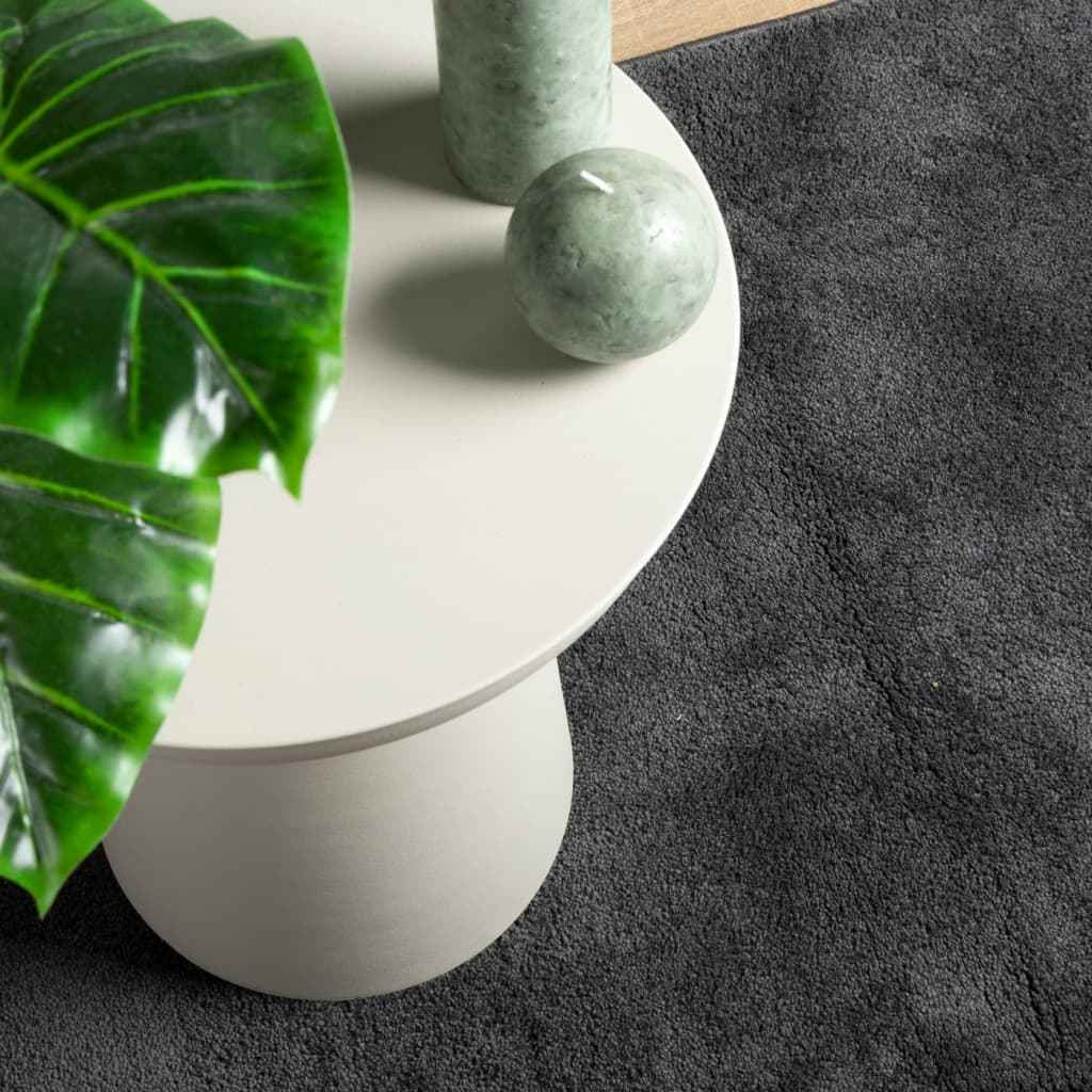 Covor „OVIEDO”, fire scurte, antracit, 240x240 cm