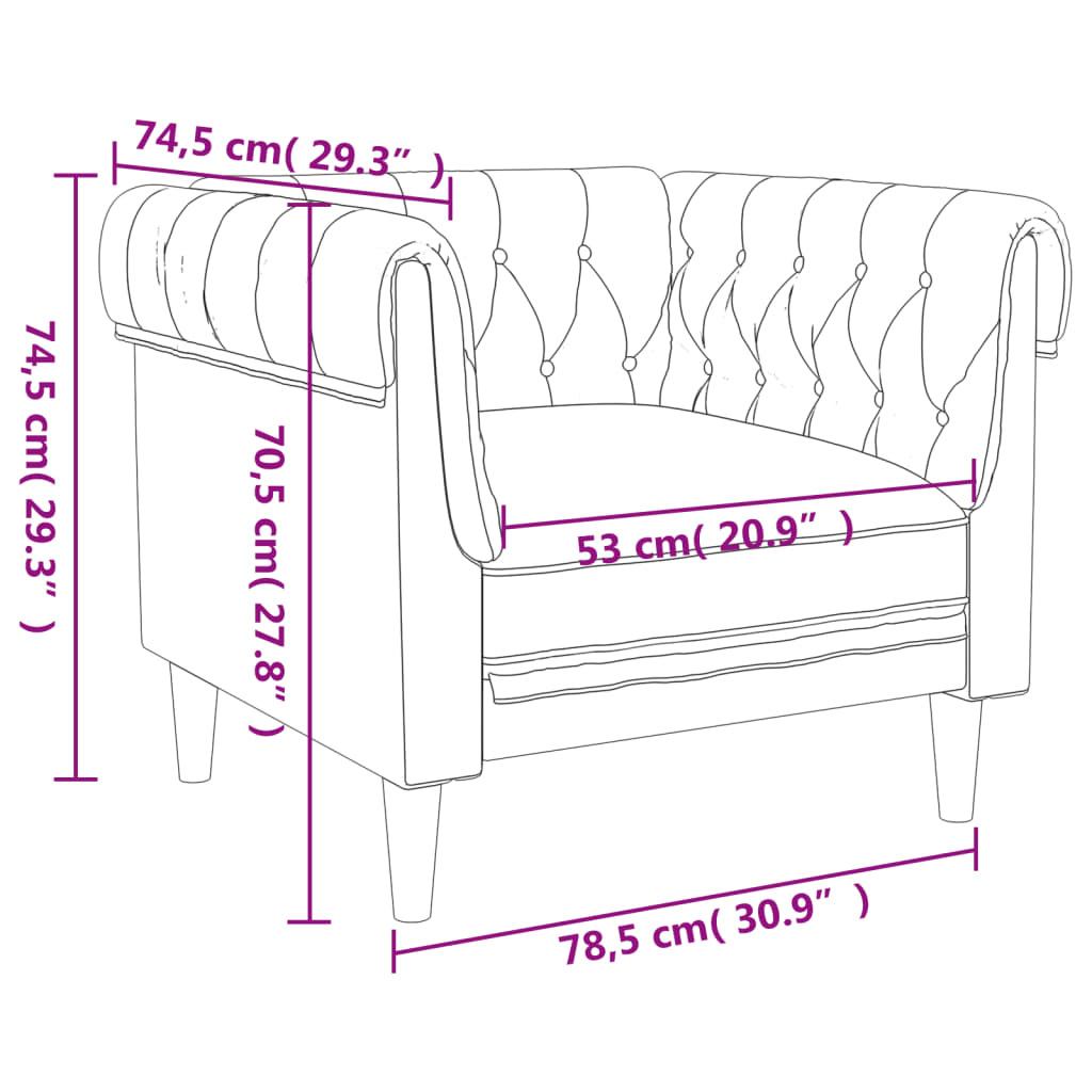 Set canapele, 3 piese, maro închis, material textil