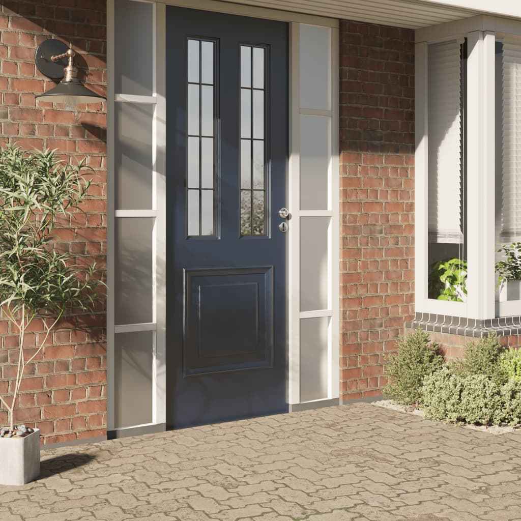 Folie fereastră, statică/mată, gri, 90x2000cm, PVC