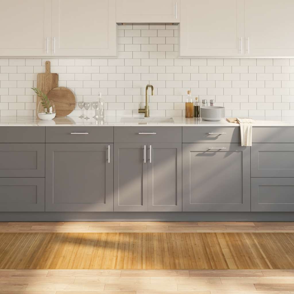 Covor dreptunghiular, natural, 70x300 cm, bambus