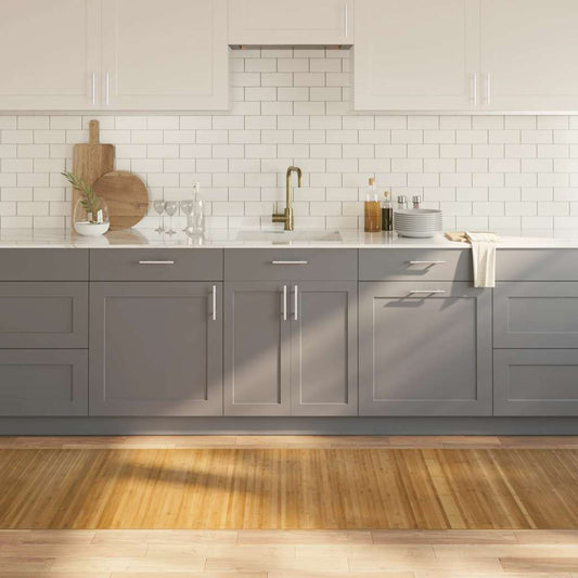 Covor dreptunghiular, natural, 80x300 cm, bambus