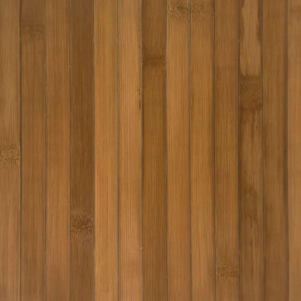 Covor dreptunghiular, maro, 70x300 cm, bambus