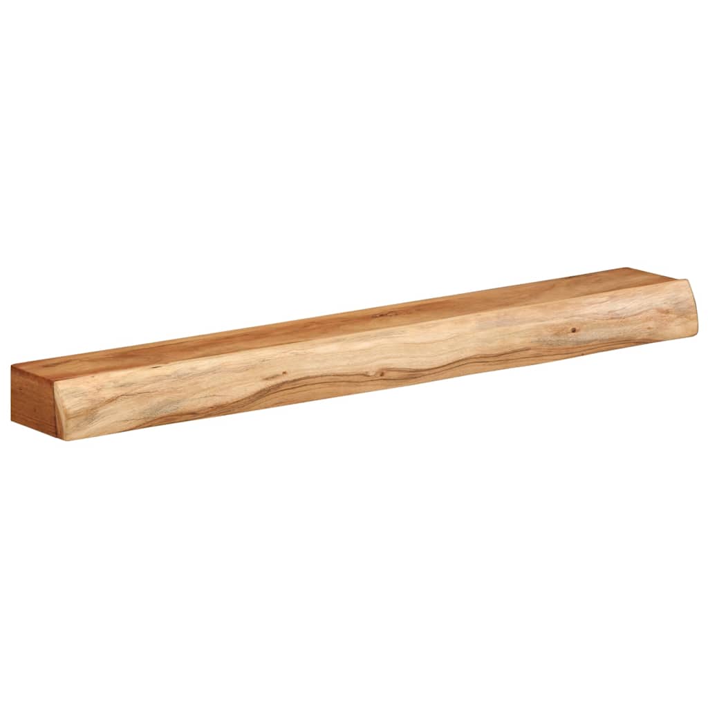 Rafturi de perete 2 buc 100x17x8 cm Lemn masiv de salcâm