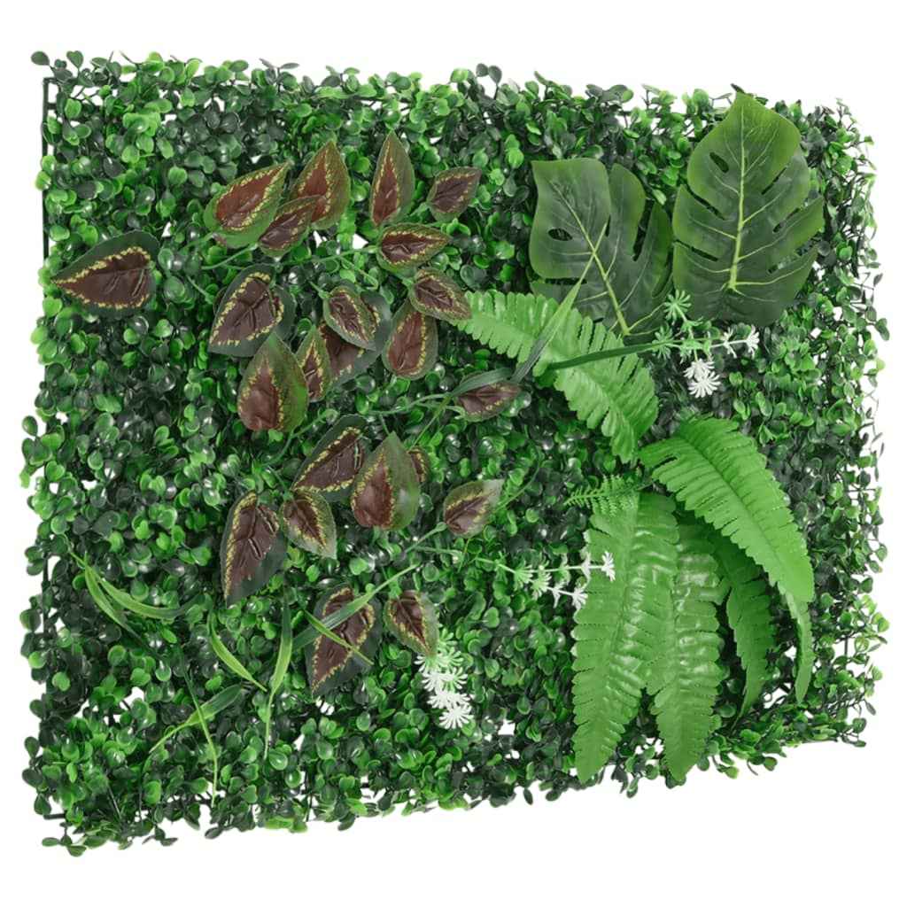 Gard din plante artificiale, 24 buc., verde, 40x60 cm