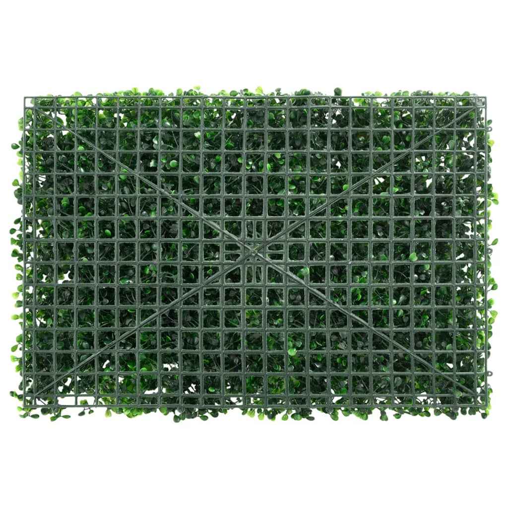 Gard din plante artificiale, 24 buc., verde, 40x60 cm
