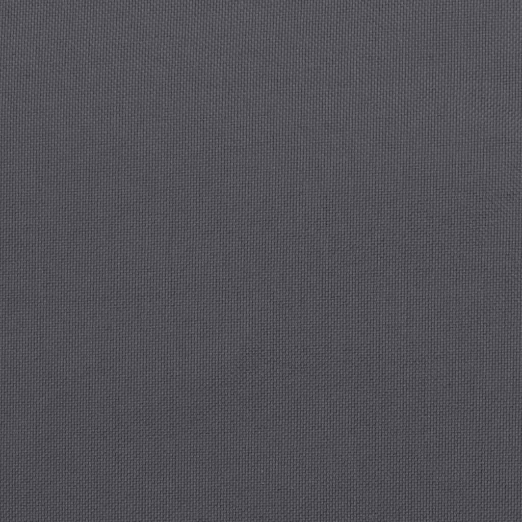 Perne scaun cu spătar mic, 6 buc., antracit, textil oxford