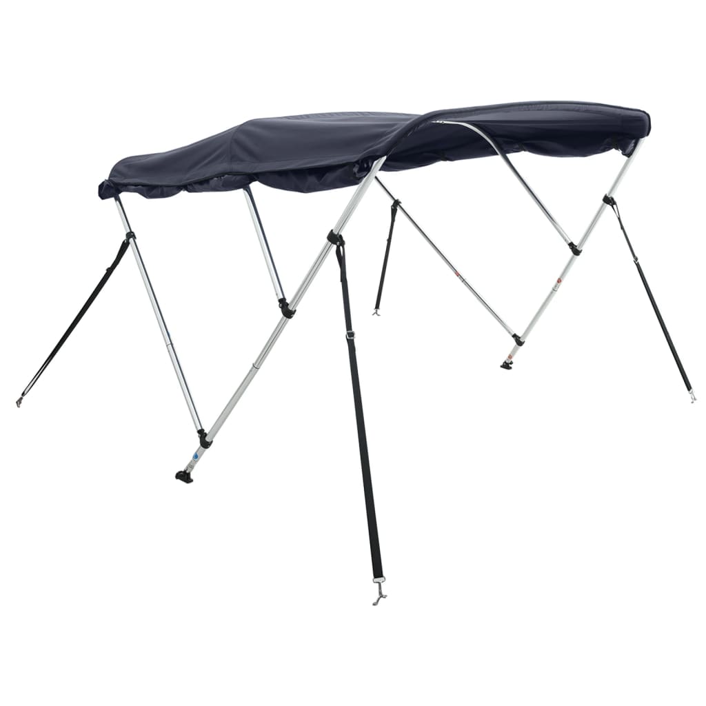 Parasolar Bimini 3 arcuri, pereți laterali 183x(170-182)x137 cm