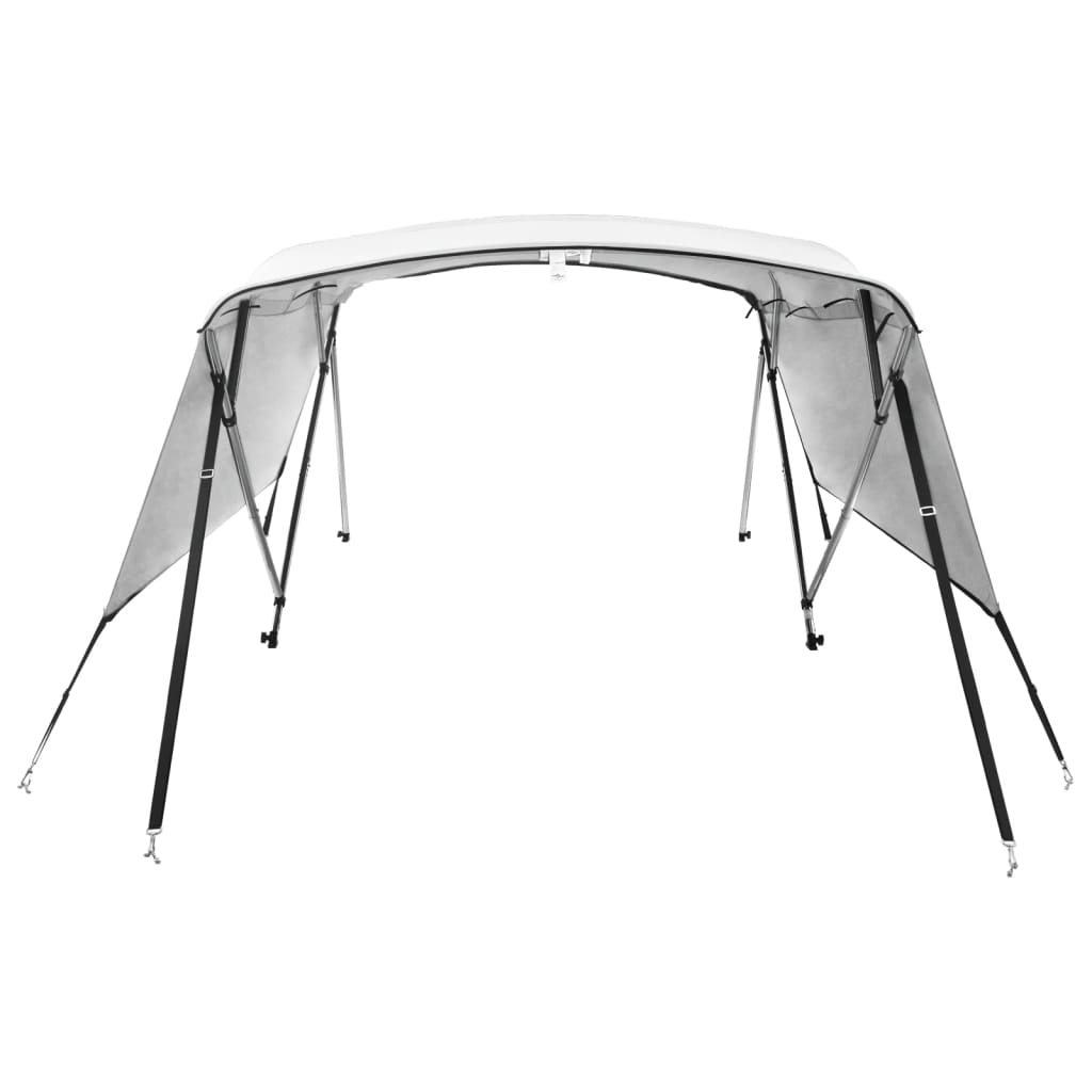 Parasolar Bimini 4 arcuri, pereți laterali 243x(170-182)x137 cm