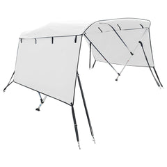 Parasolar Bimini 4 arcuri pereți laterali, 243x(200-213)x137 cm