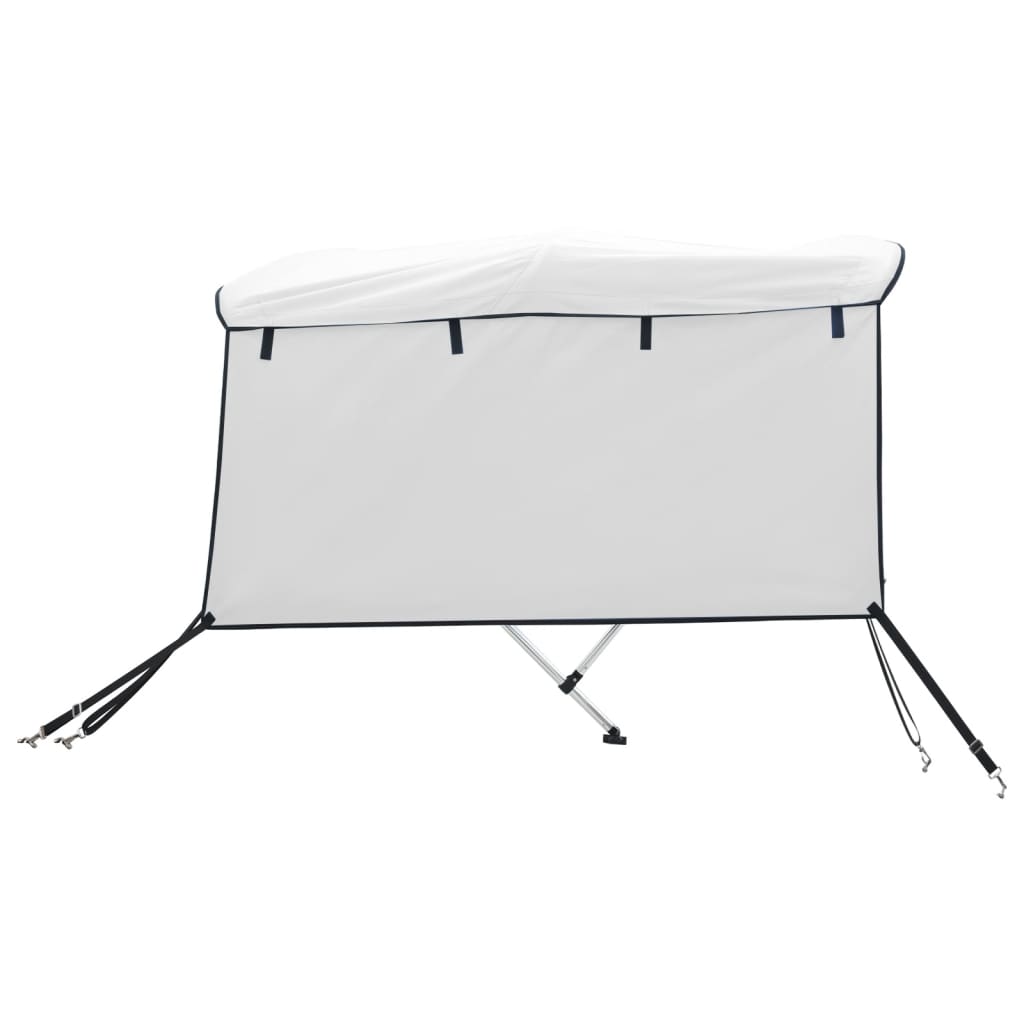 Parasolar Bimini 4 arcuri pereți laterali, 243x(200-213)x137 cm