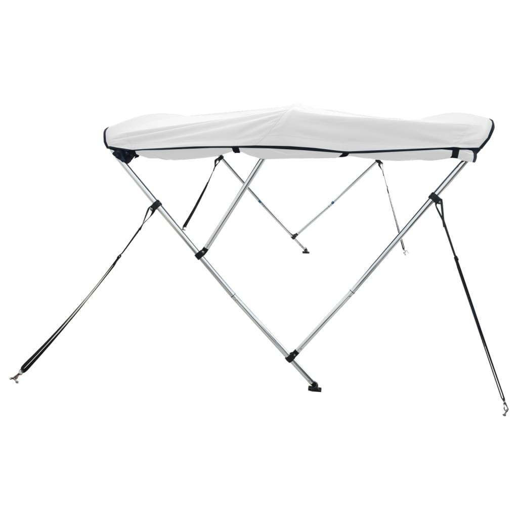 Parasolar Bimini 4 arcuri pereți laterali, 243x(200-213)x137 cm