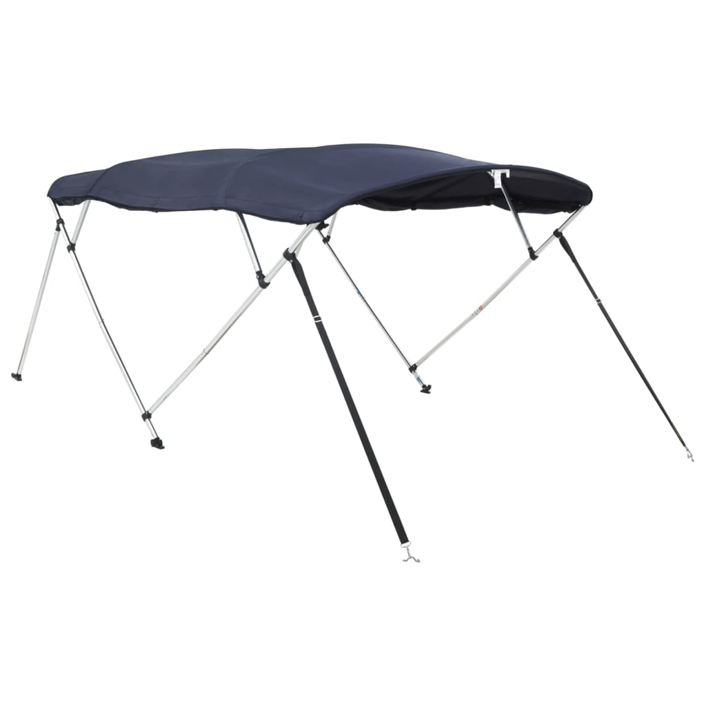 Parasolar Bimini 4 arcuri pereți laterali, 243x(200-213)x137 cm