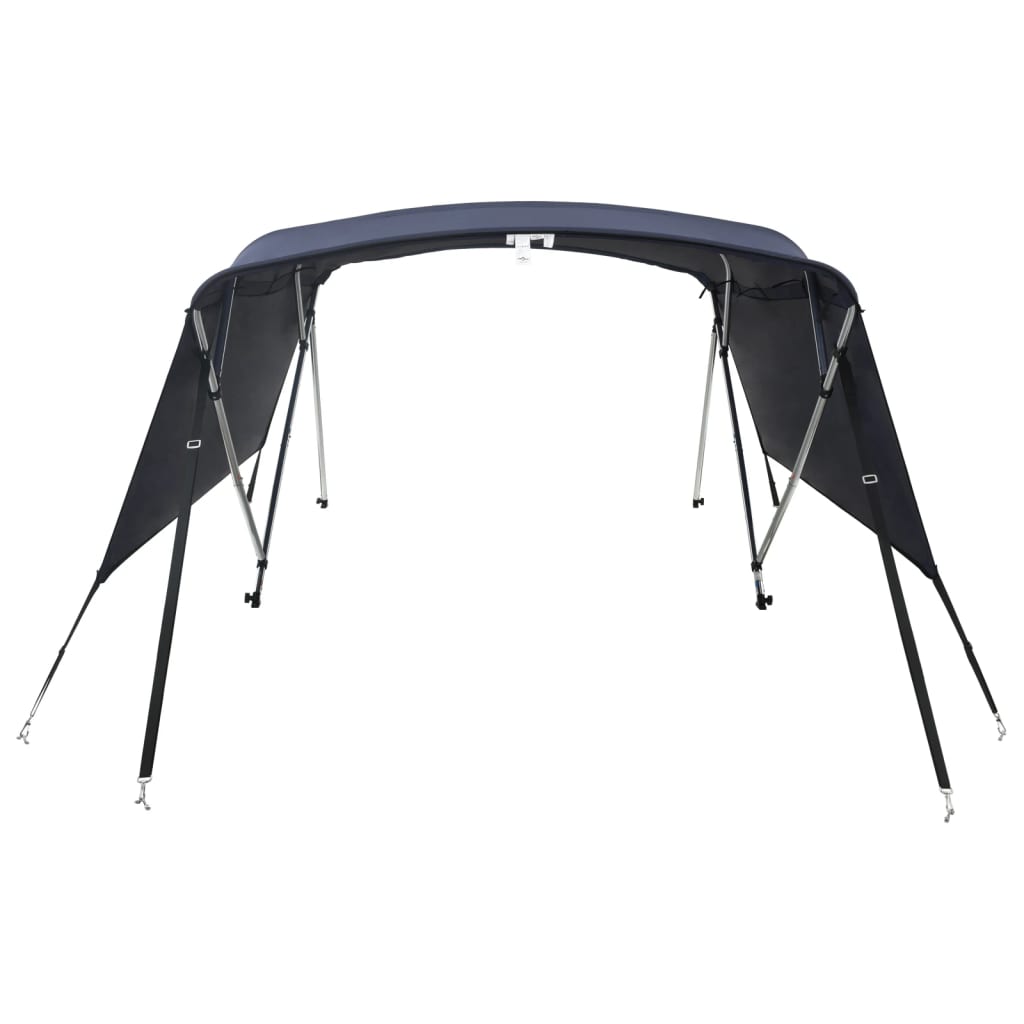 Parasolar Bimini 4 arcuri pereți laterali, 243x(200-213)x137 cm