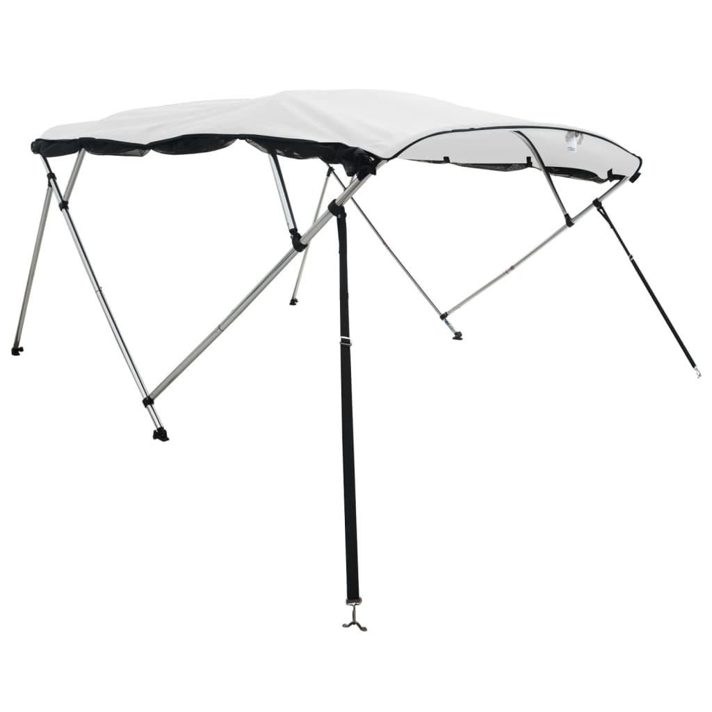 Parasolar Bimini 3 arcuri pereți din plasă 183x(137-152)x137 cm