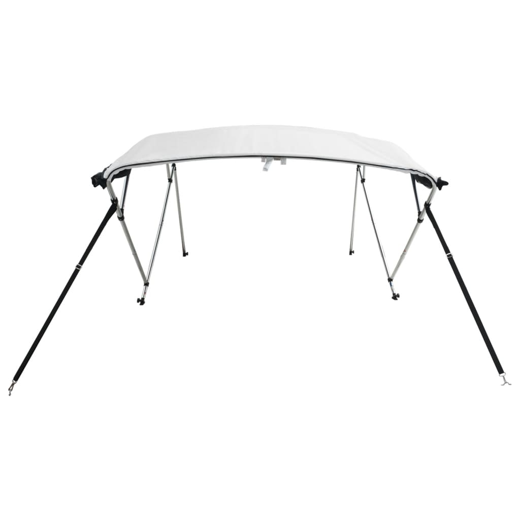 Parasolar Bimini 3 arcuri pereți din plasă 183x(185-198)x137 cm