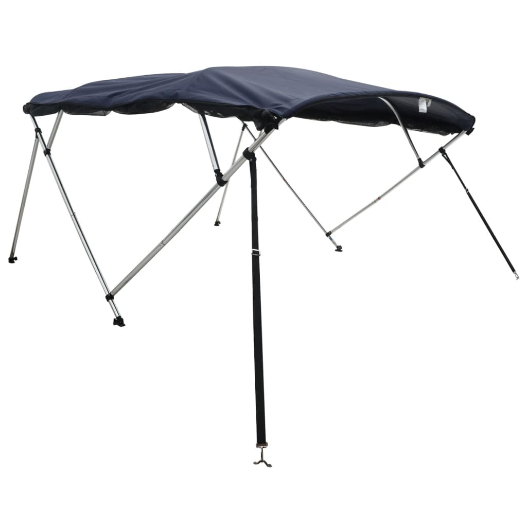 Parasolar Bimini 3 arcuri pereți din plasă 183x(137-152)x137 cm