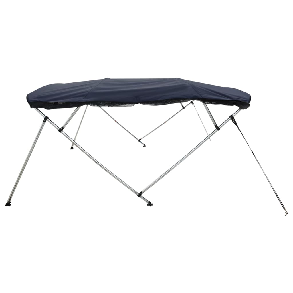 Parasolar Bimini 3 arcuri pereți din plasă 183x(137-152)x137 cm