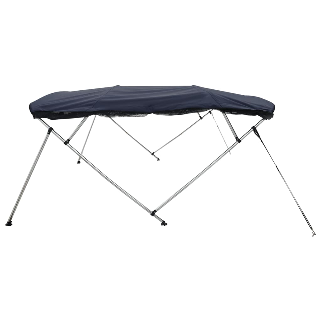 Parasolar Bimini 3 arcuri pereți din plasă 183x(170-182)x137 cm