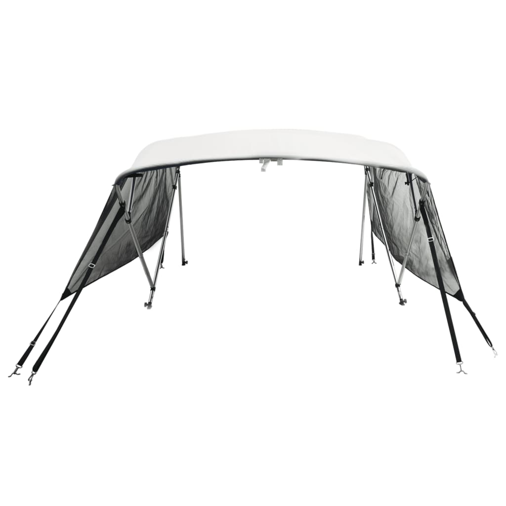 Parasolar Bimini 4 arcuri pereți din plasă 243x(185-198)x137 cm