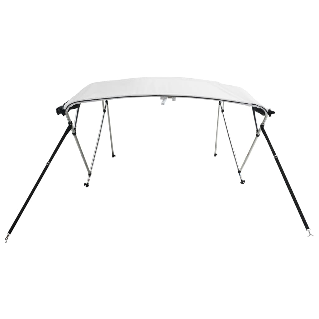 Parasolar Bimini 4 arcuri pereți laterali, 243x(200-213)x137 cm