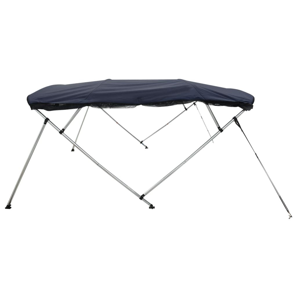 Parasolar Bimini 4 arcuri pereți din plasă 243x(170-182)x137 cm