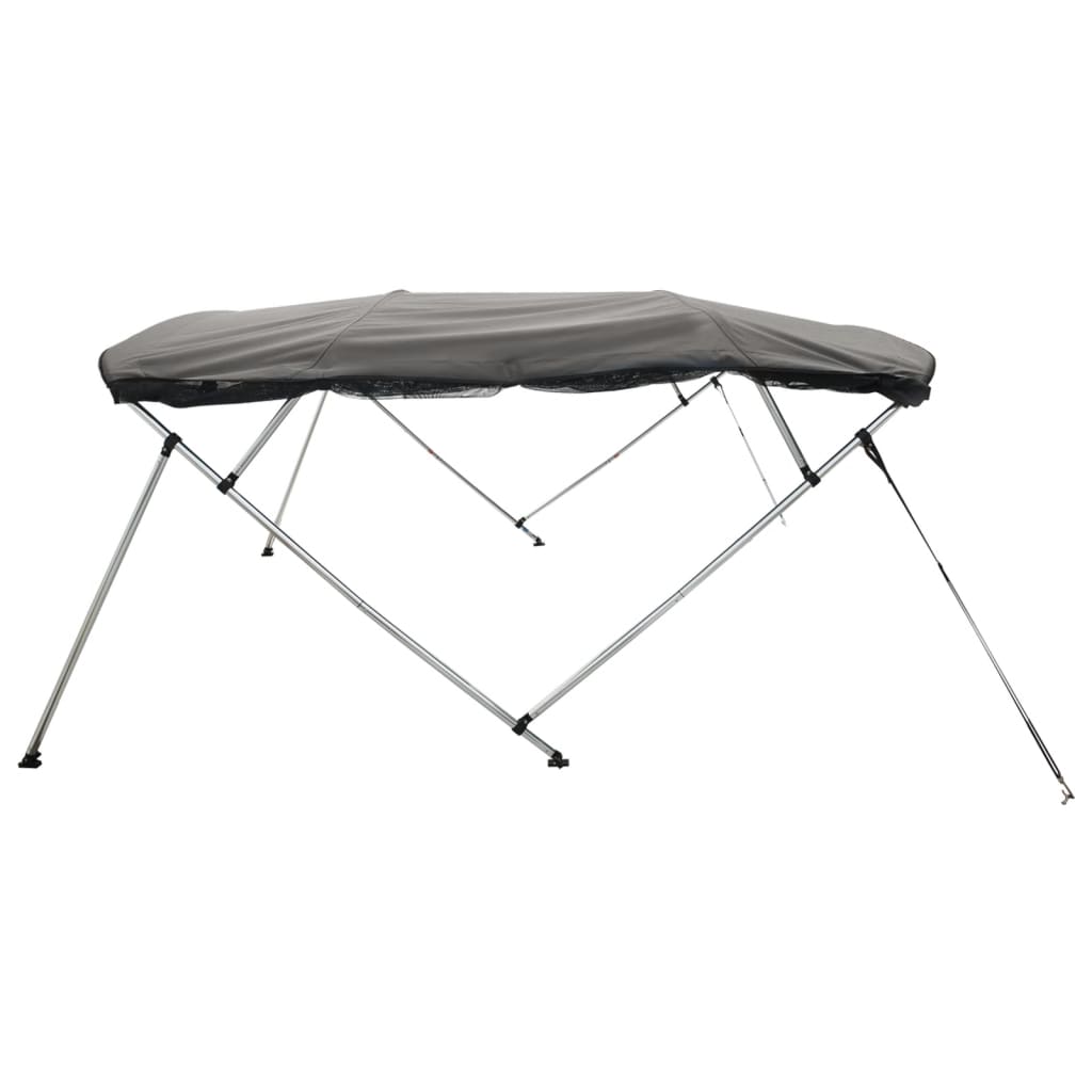 Parasolar Bimini 4 arcuri pereți din plasă 243x(170-182)x137 cm