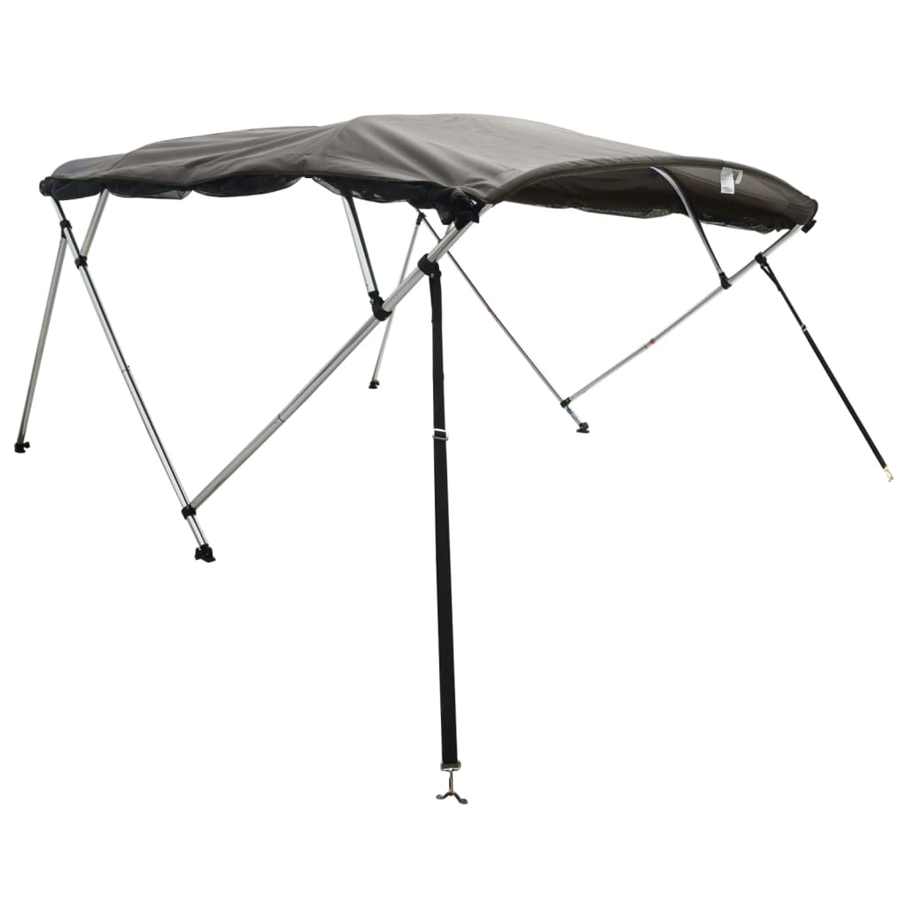 Parasolar Bimini 4 arcuri pereți din plasă 243x(185-198)x137 cm