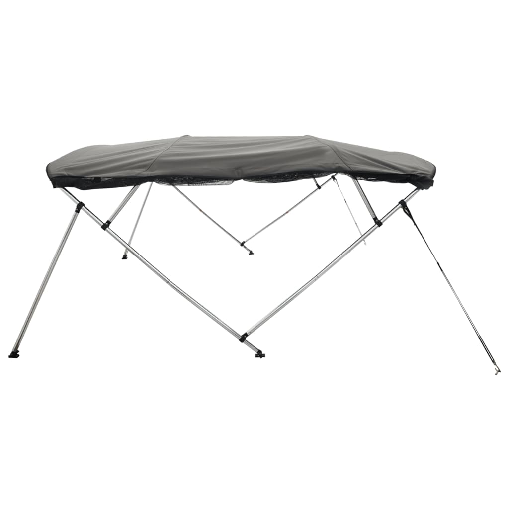 Parasolar Bimini 4 arcuri pereți din plasă 243x(185-198)x137 cm