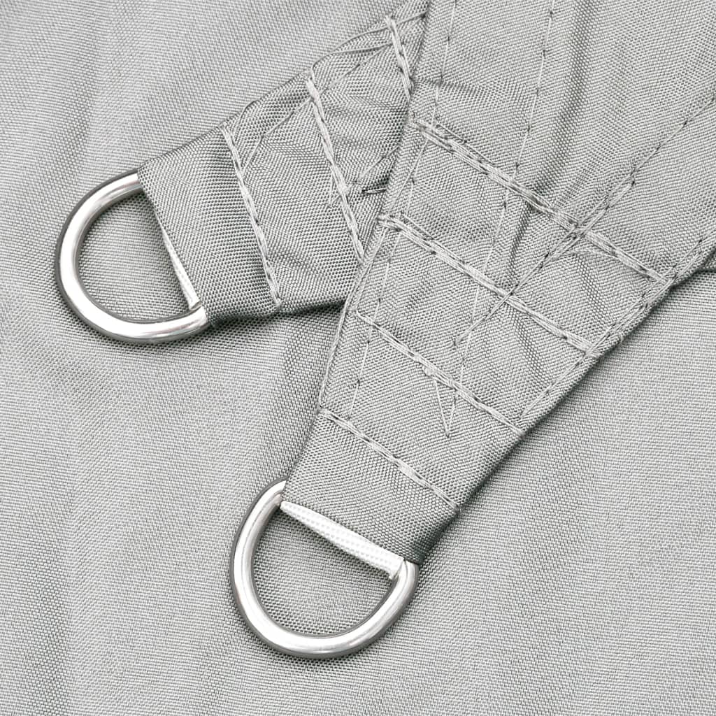 Parasolar, gri deschis, 5x5 m, 100% poliester Oxford