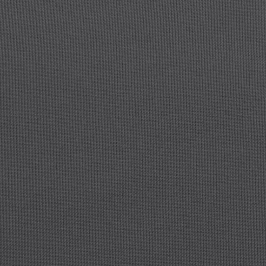 Taburet de grădină cu perne, alb, lemn masiv de pin