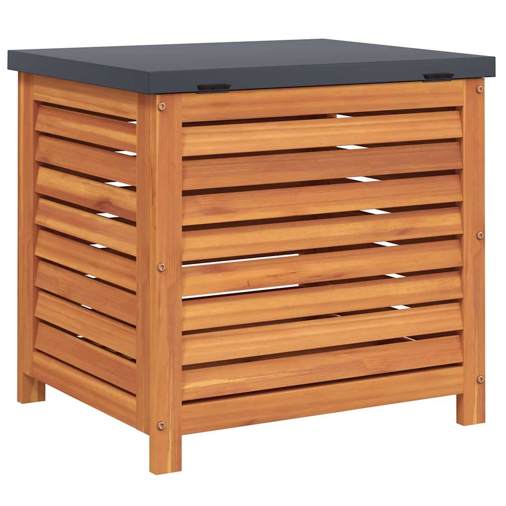 Ladă depozitare de grădină, 60x50x55 cm, lemn masiv de eucalipt