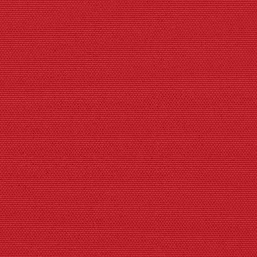 Copertină laterală retractabilă, roșu, 140 x 1000 cm