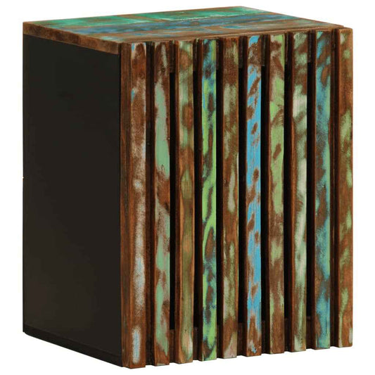 Dulap de perete de baie, 38x34x48 cm, lemn masiv de acacia