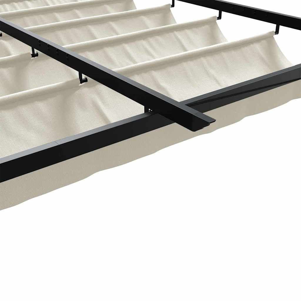 Foișor montat pe perete Crem Oțel