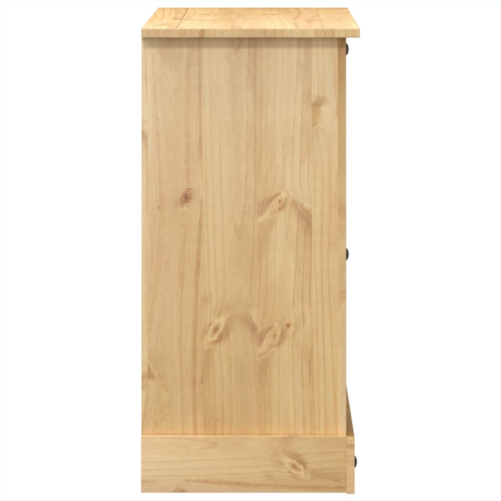 Dulap cu sertare „Corona”, 110x43x91 cm, lemn masiv de pin
