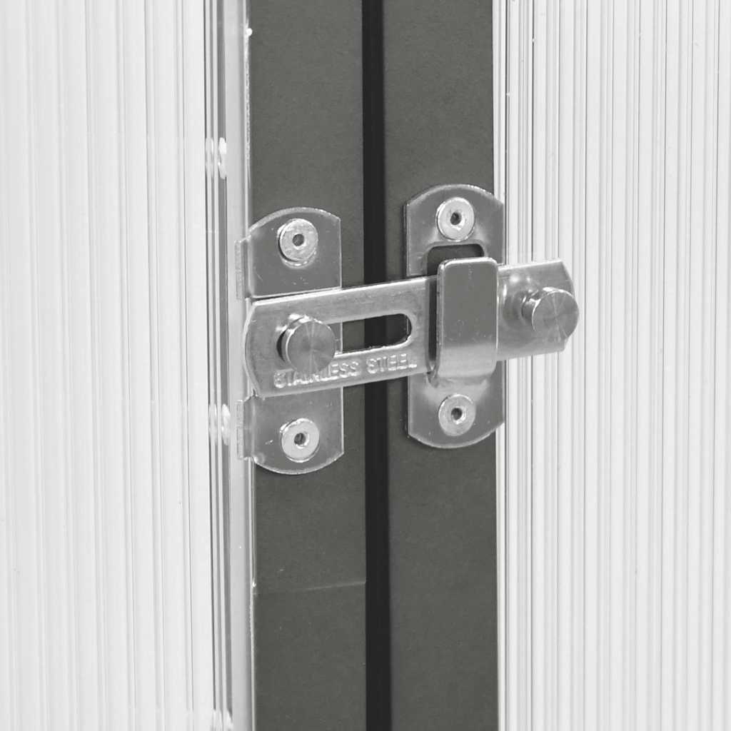 Sere cu cadru de bază, antracit, 169x169x202 cm, aluminiu