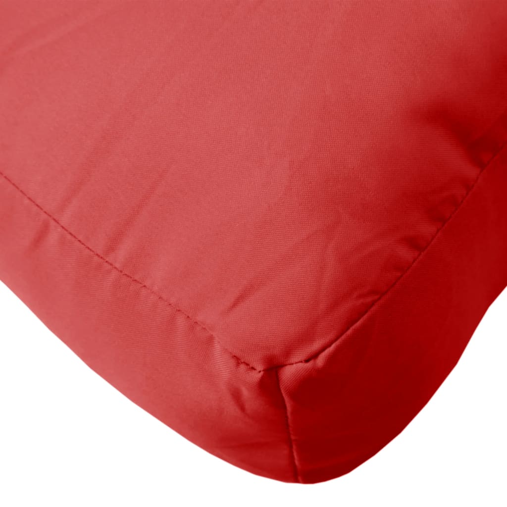 Perne de paleți, 3 buc. roșu, material textil