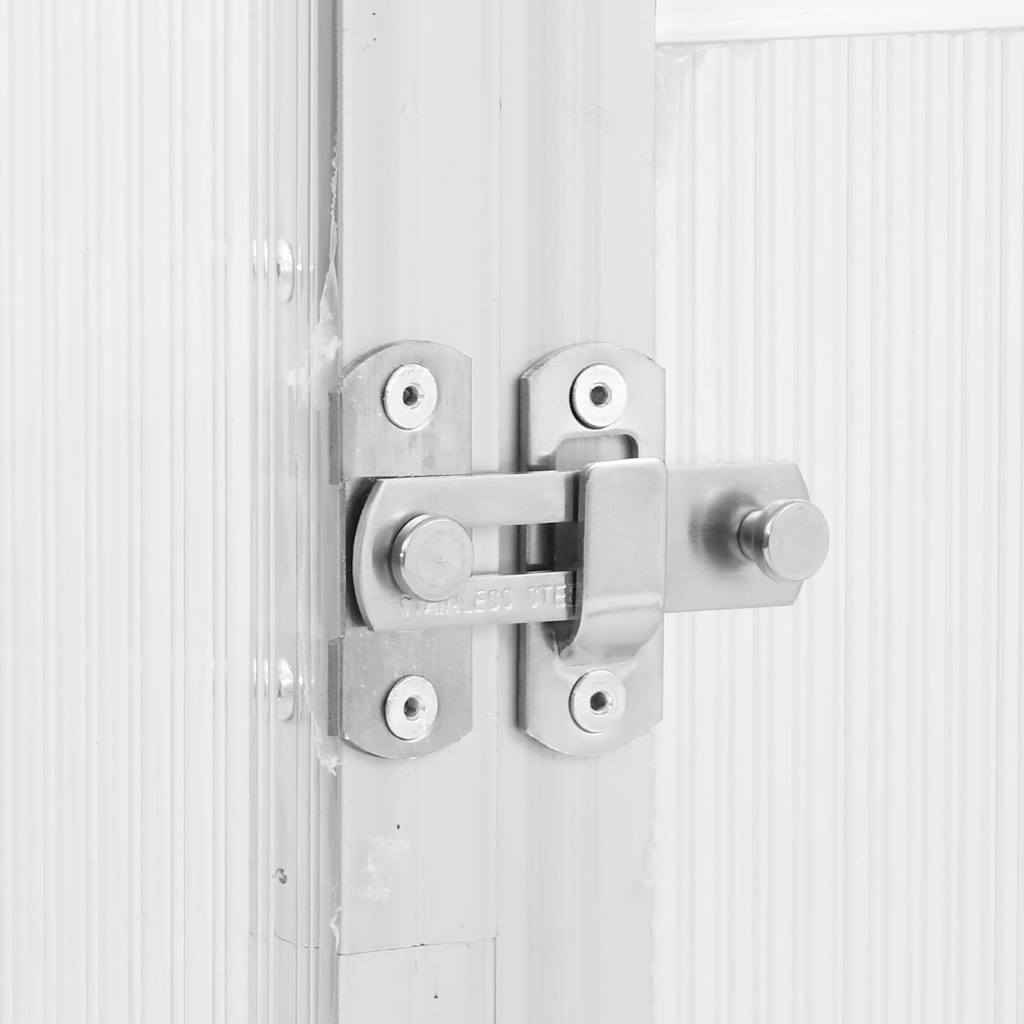 Sere cu cadru de bază, argintiu, 224x169x202 cm, aluminiu