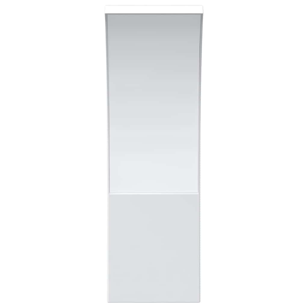 Lămpi exterioare de perete cu LED 2 buc. alb, aluminiu turnat