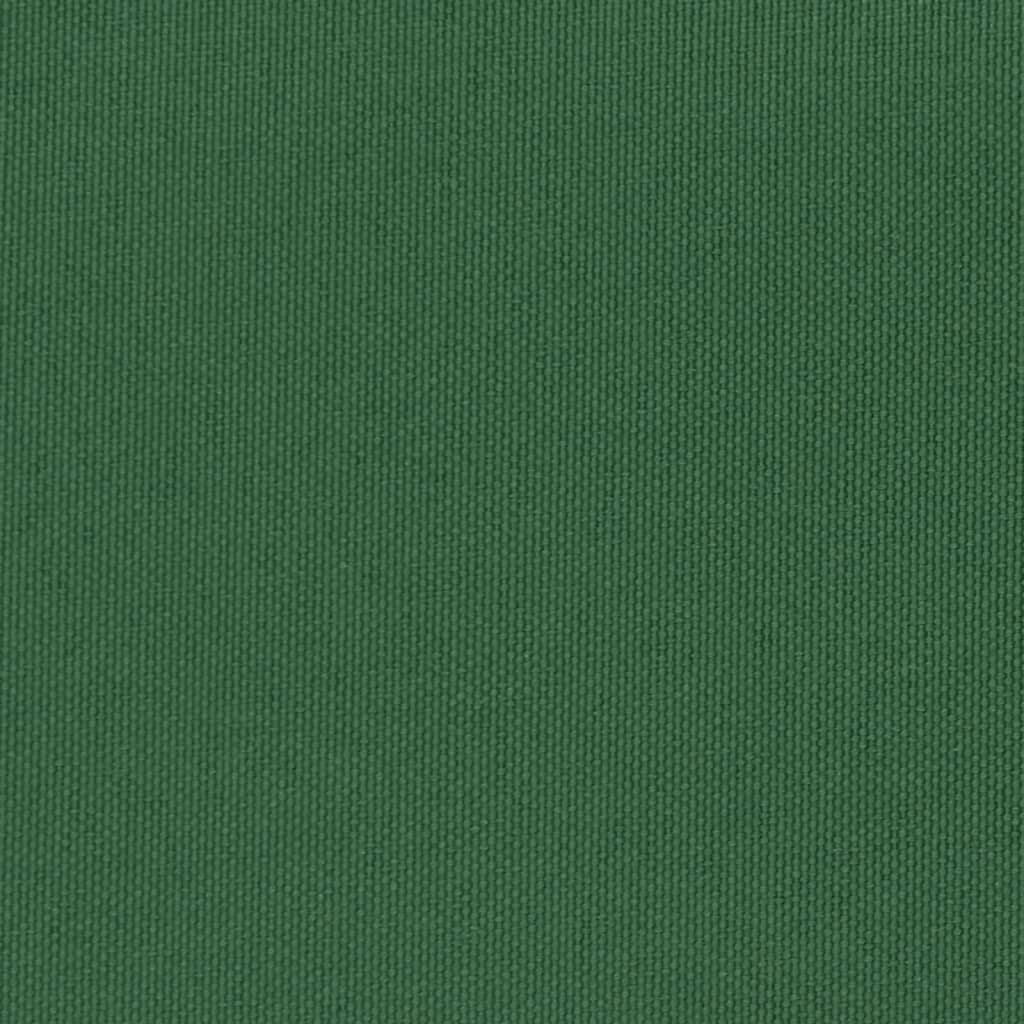 Bancă balansoar de grădină cu copertină, verde, oțel