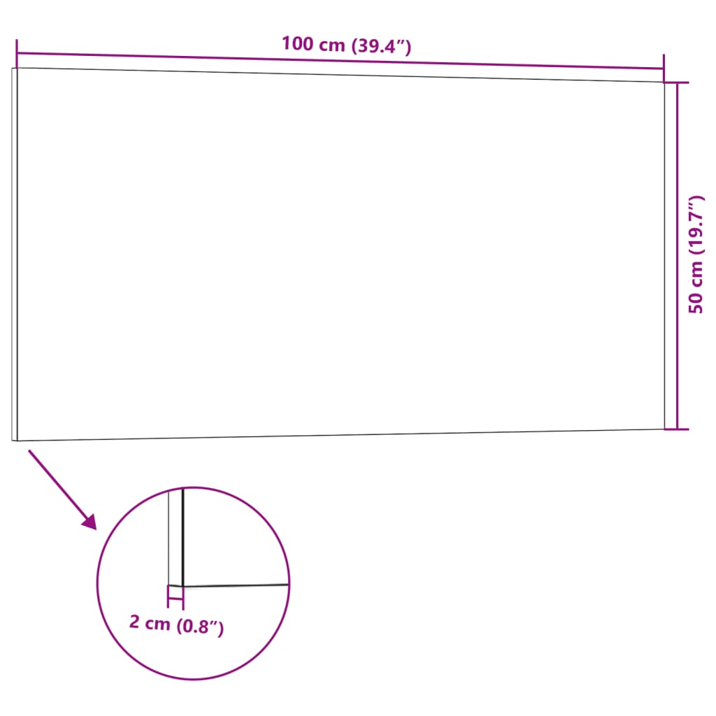 Panouri de perete 3D, 10 buc., antracit, 100x50 cm, EPS