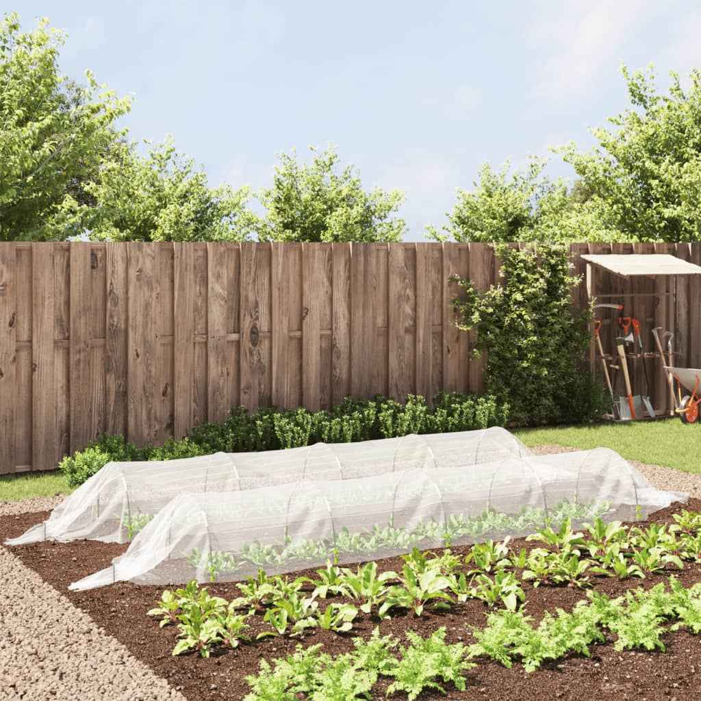 Tuneluri din plasă, 2 buc., 1,5x5 m, fibră de sticlă și PP