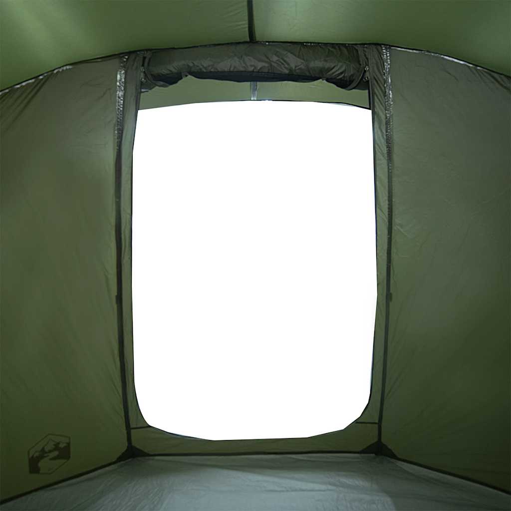 Cort de pescuit 4 persoane, verde măsliniu, impermeabil