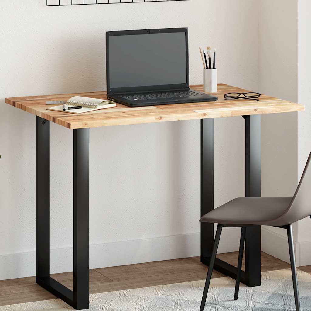 Blat de masă, 100x70x2 cm, dreptunghiular, lemn masiv de acacia