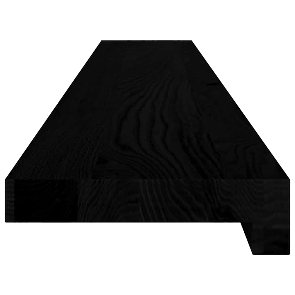 Pervaz 2 buc lemn masiv de Maro închis 120x15x2 cm