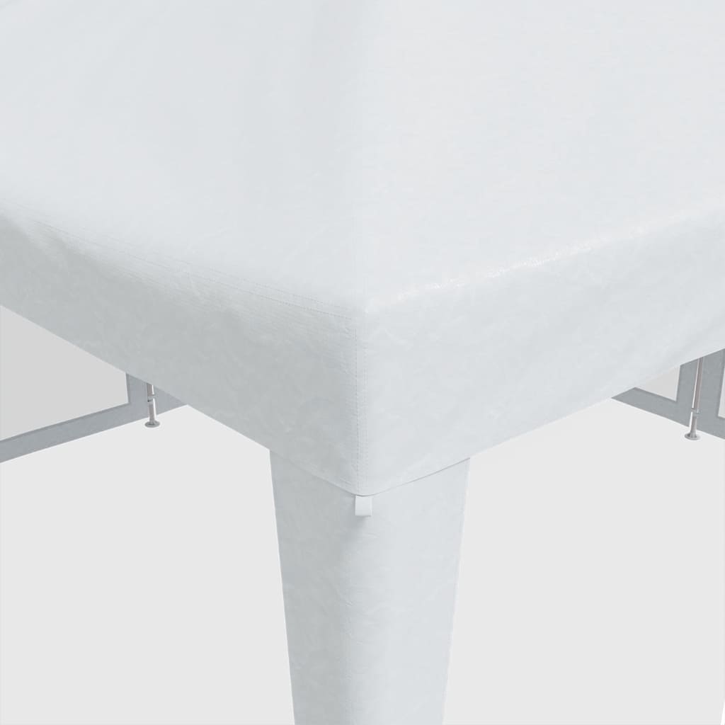 Cort de petrecere cu 4 pereți din plasă, alb, 4x4 m, HDPE