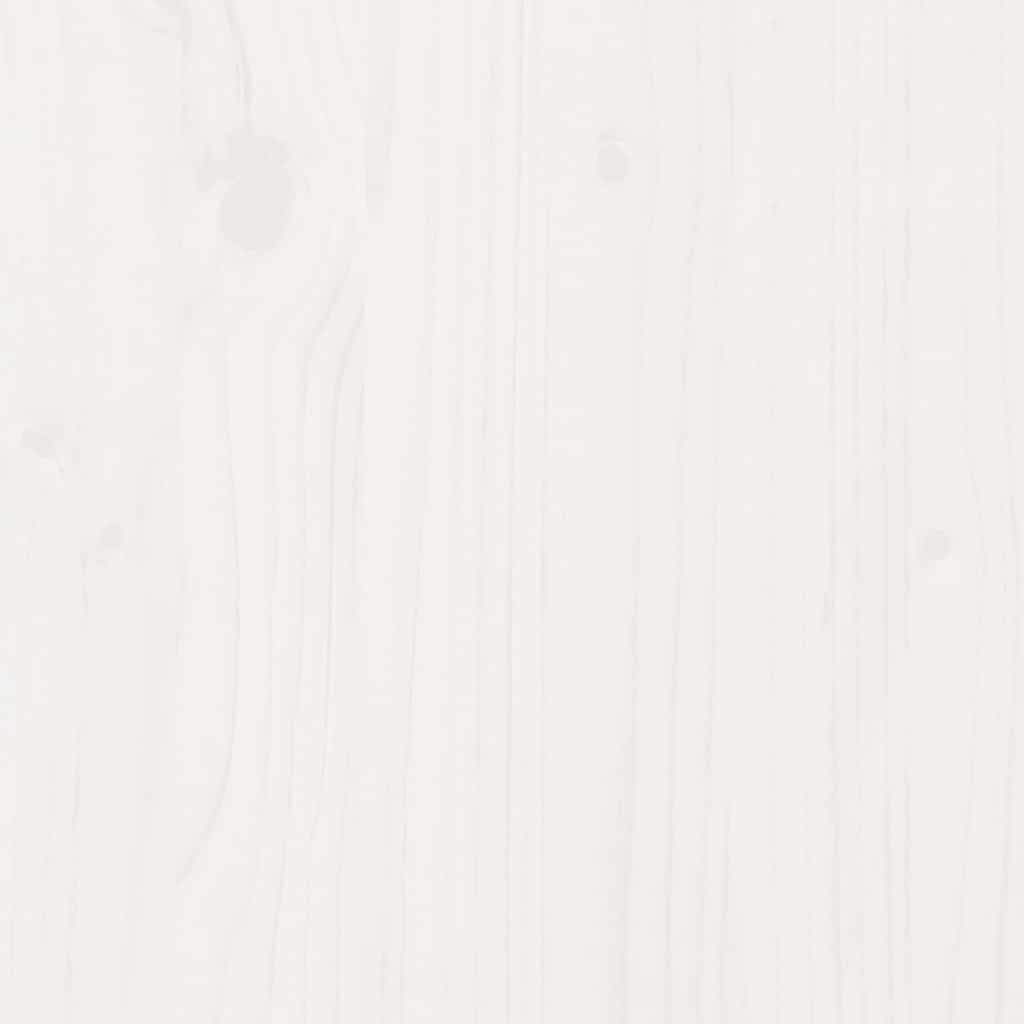 Sertare de pat, 2 buc., 80x55x17 cm, alb, lemn masiv de pin